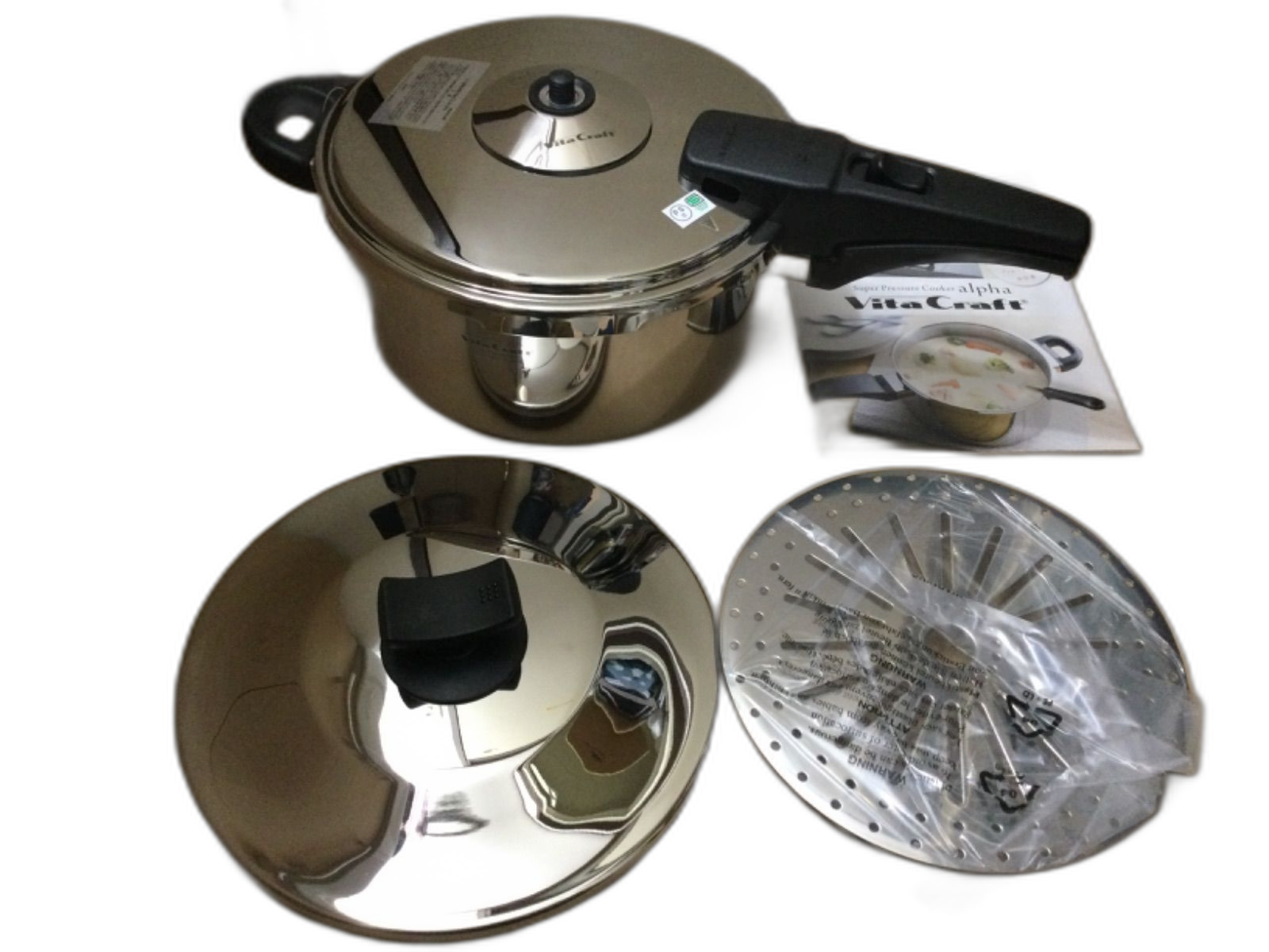 Vitacraft Pressure Cooker Vita Craft Alpha No.0624 Ih 4.5L