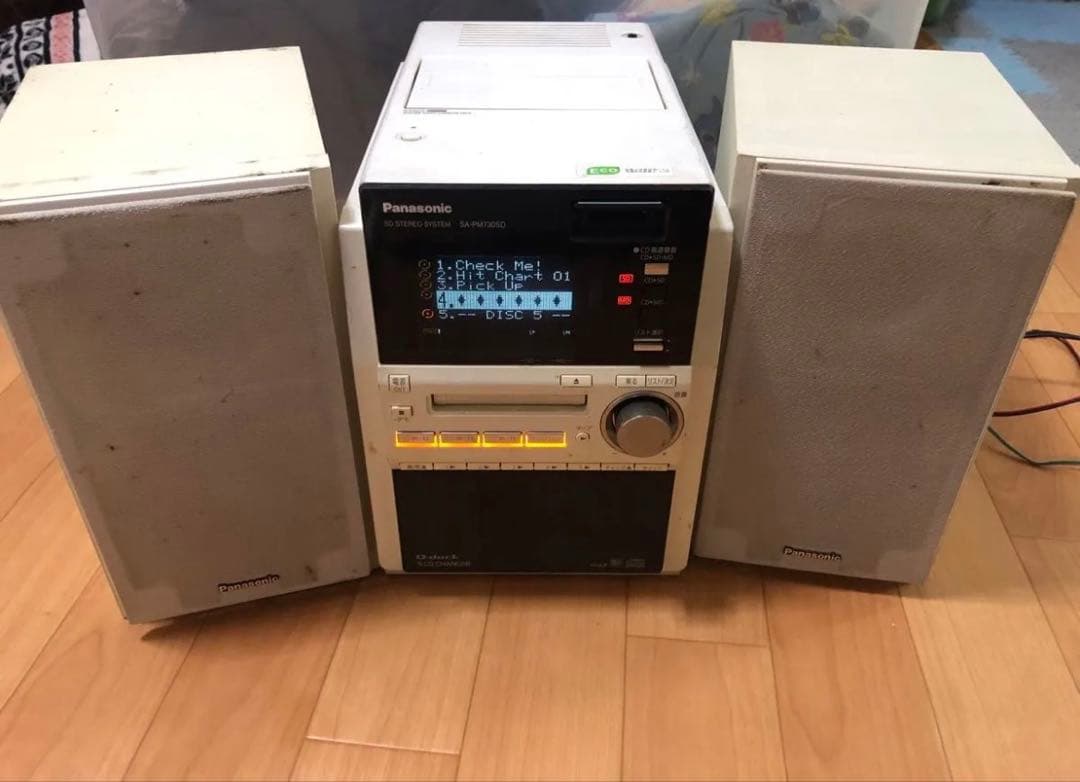 Panasonic Cd, Md Cassette Decks Sd Sa-Pm730Sd