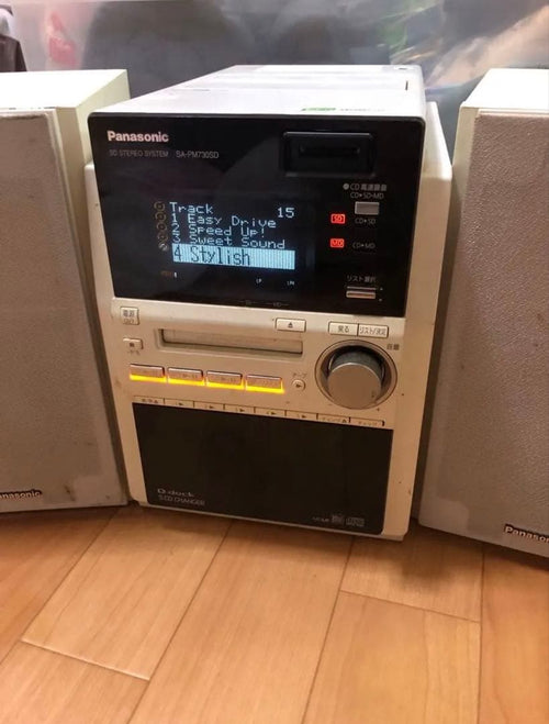 Panasonic Cd, Md Cassette Decks Sd Sa-Pm730Sd