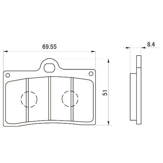 Brake 3 Daytona 4Pot40Mm -72455