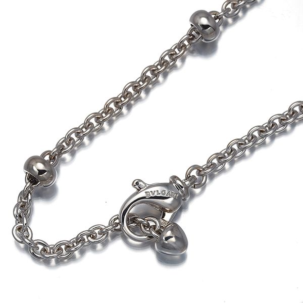 Bvlgari Necklace 22G K18Wg #192724