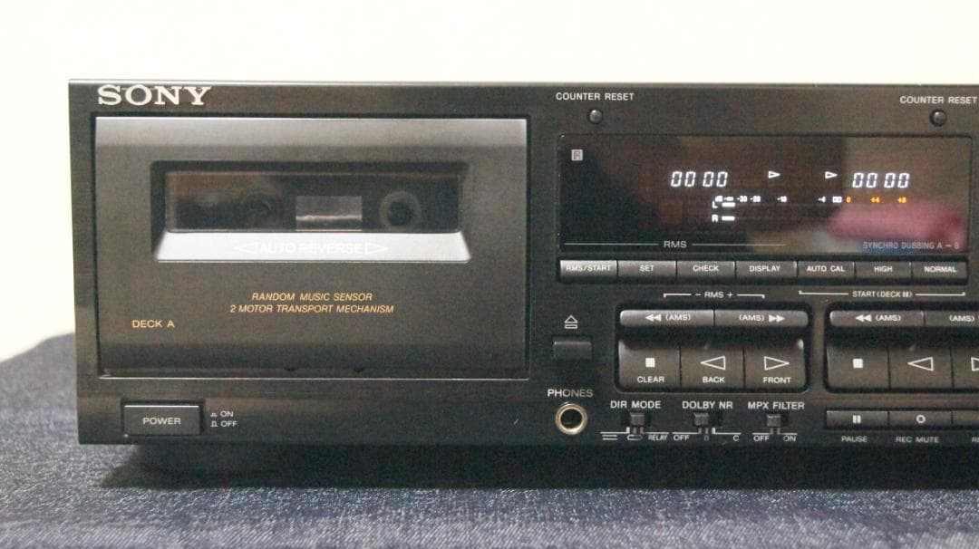 Sony Cd Md Cassette Deck Tc-Wr545