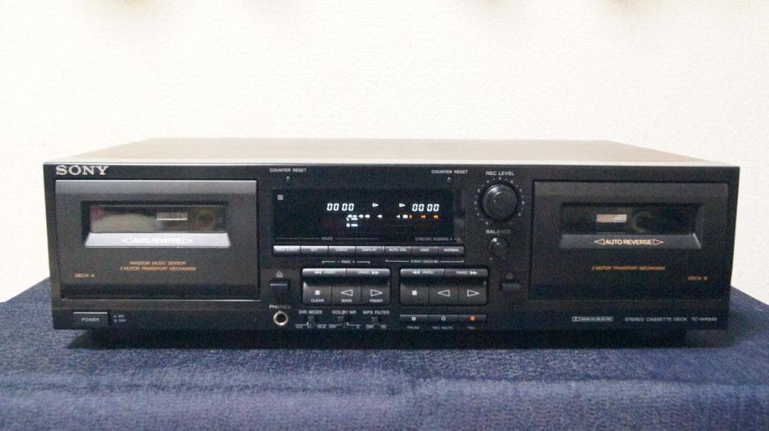 Sony Cd Md Cassette Deck Tc-Wr545