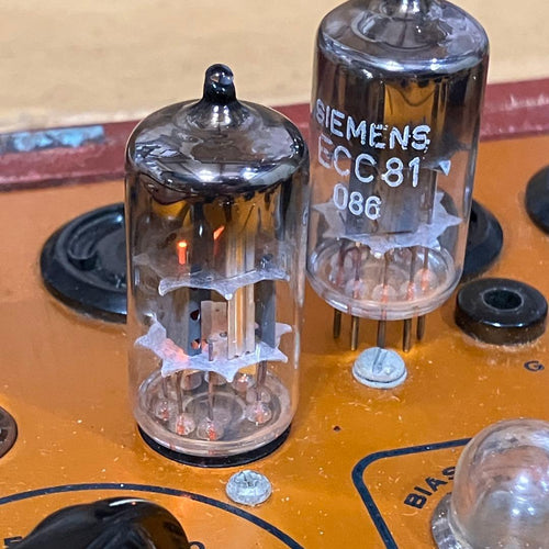 Siemens Vacuum Tubes Ecc81 2 12At7 -1