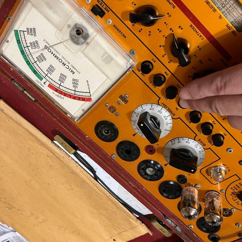 Siemens Vacuum Tubes Ecc81 2 12At7 -1