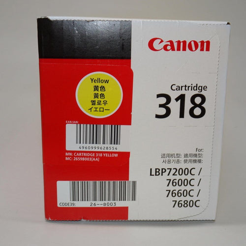Toner Cartridge Crg-318Yel 318