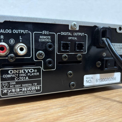Onkyo Cd, Md Cassette Decks C-701A