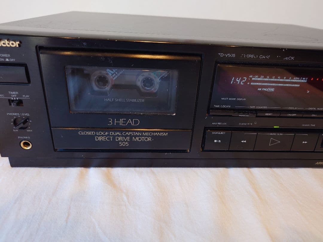 Victor Cd Md Cassette Deck Td-V505 3