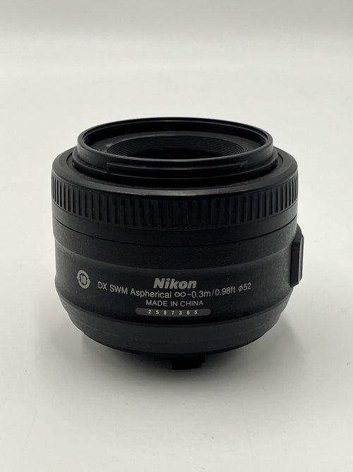Lens (Single Focus) Nikon Af-S Dx Nikkor F1.8G