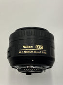Lens (Single Focus) Nikon Af-S Dx Nikkor F1.8G