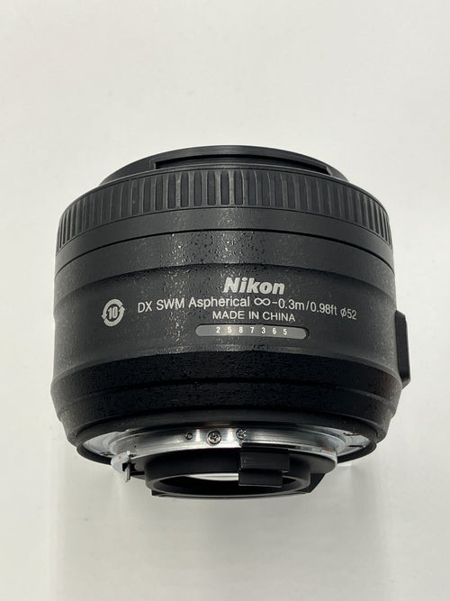 Lens (Single Focus) Nikon Af-S Dx Nikkor F1.8G