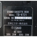 Victor Cd, Md Cassette Decks Td-V721