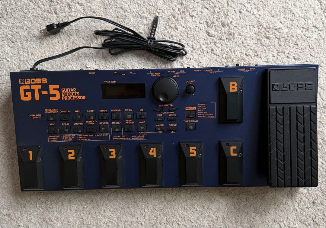 Roland Guitar Effector Boss Gt-5