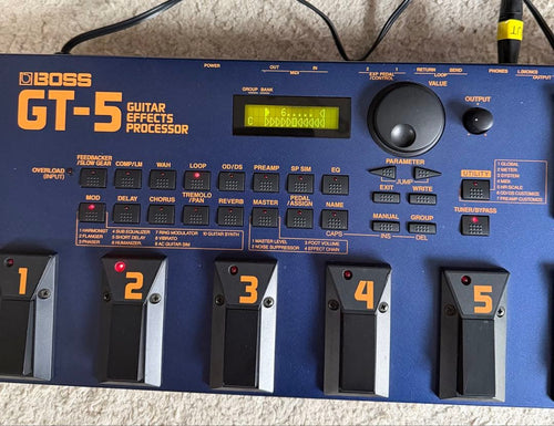 Roland Guitar Effector Boss Gt-5