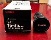 Canon Zoom Lenses Ef 16-35Mm F/2.8L Ii Usm