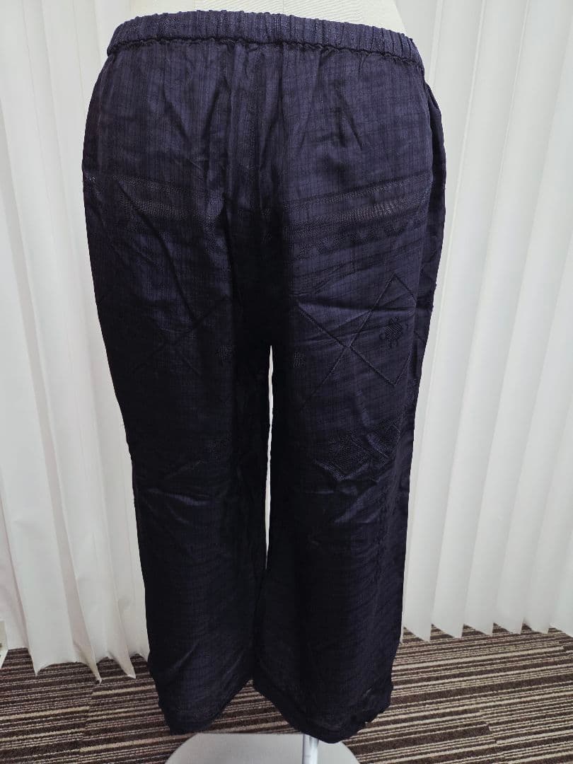 Haat Issey Miyake Wide-Leg Pants Loose-Fitting 3