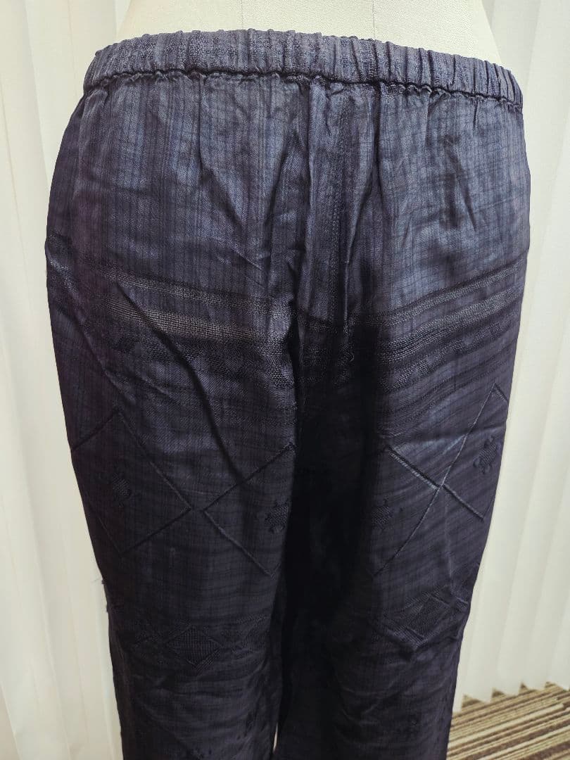 Haat Issey Miyake Wide-Leg Pants Loose-Fitting 3