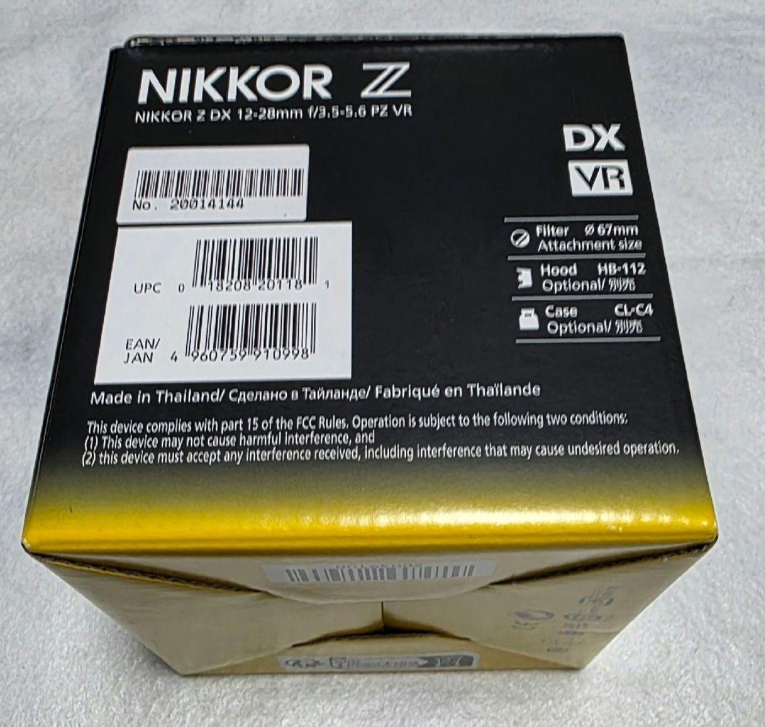 Nikon Lens (Zoom) Nikkor Z Dx 12-28Mm F/3.5-5.6 Pz