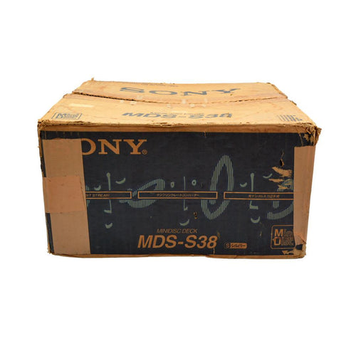Sony Cd, Md Cassette Decks Mds-S38