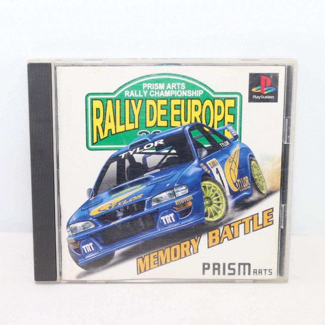 Playstation Soft Ps1 Rally De Europe