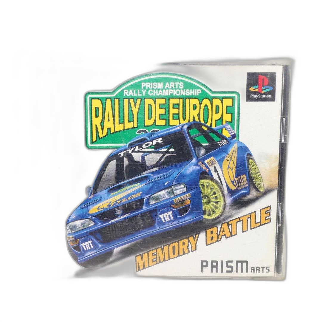 Playstation Soft Ps1 Rally De Europe
