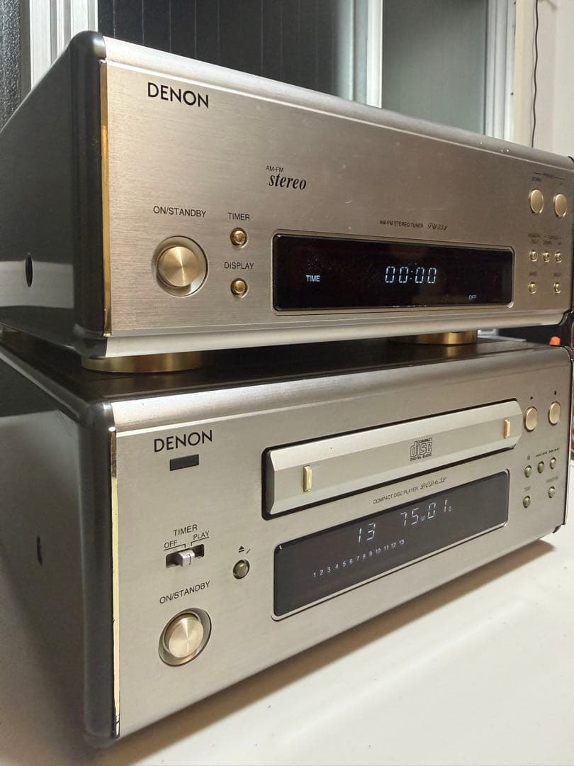 Denon Cd, Md Platines Cassettes Dcd-6.5L Tu-7.5L
