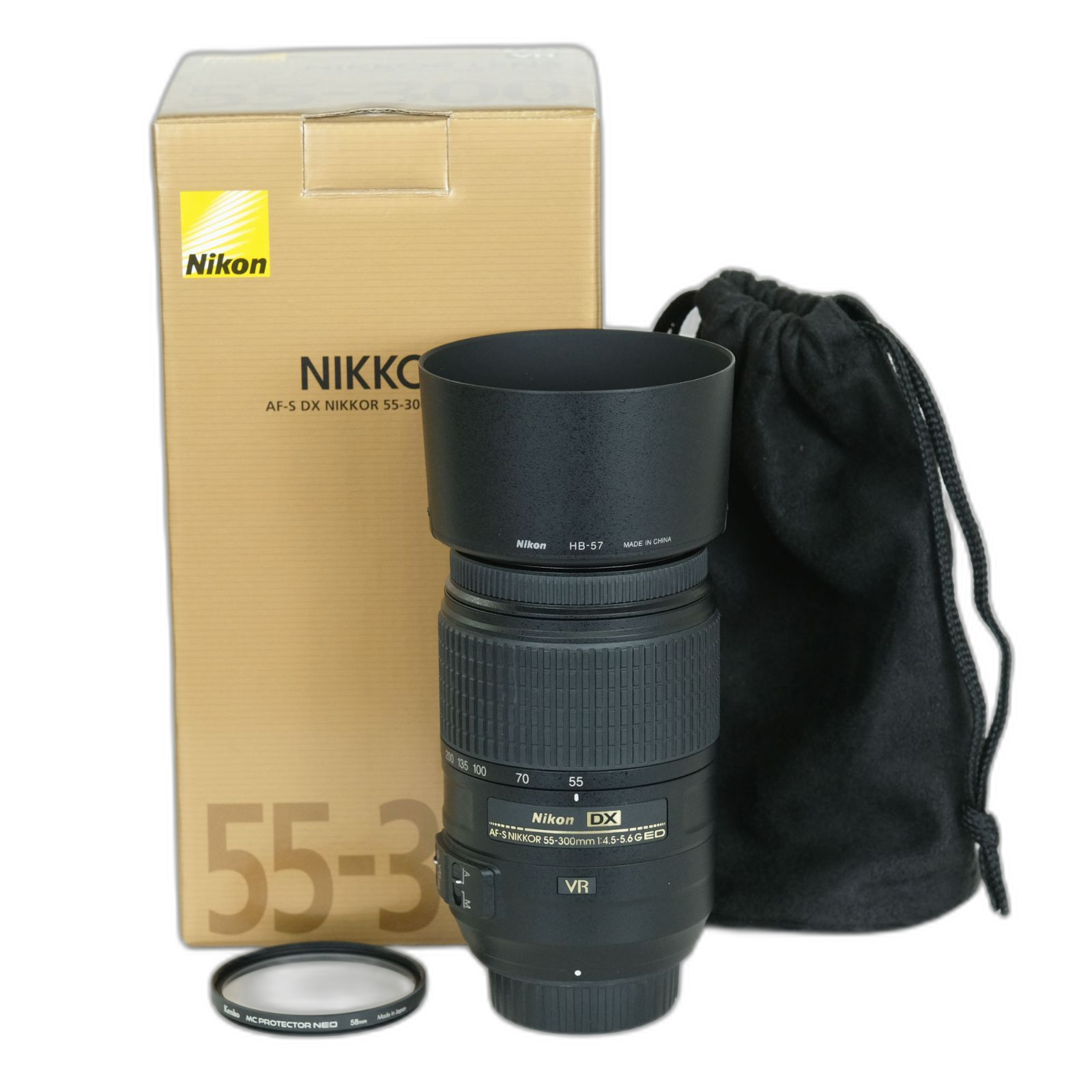 Nikon Lens (Zoom) Af-S Dx Nikkor 55-300Mm F4.5-5.6G Ed Vr F