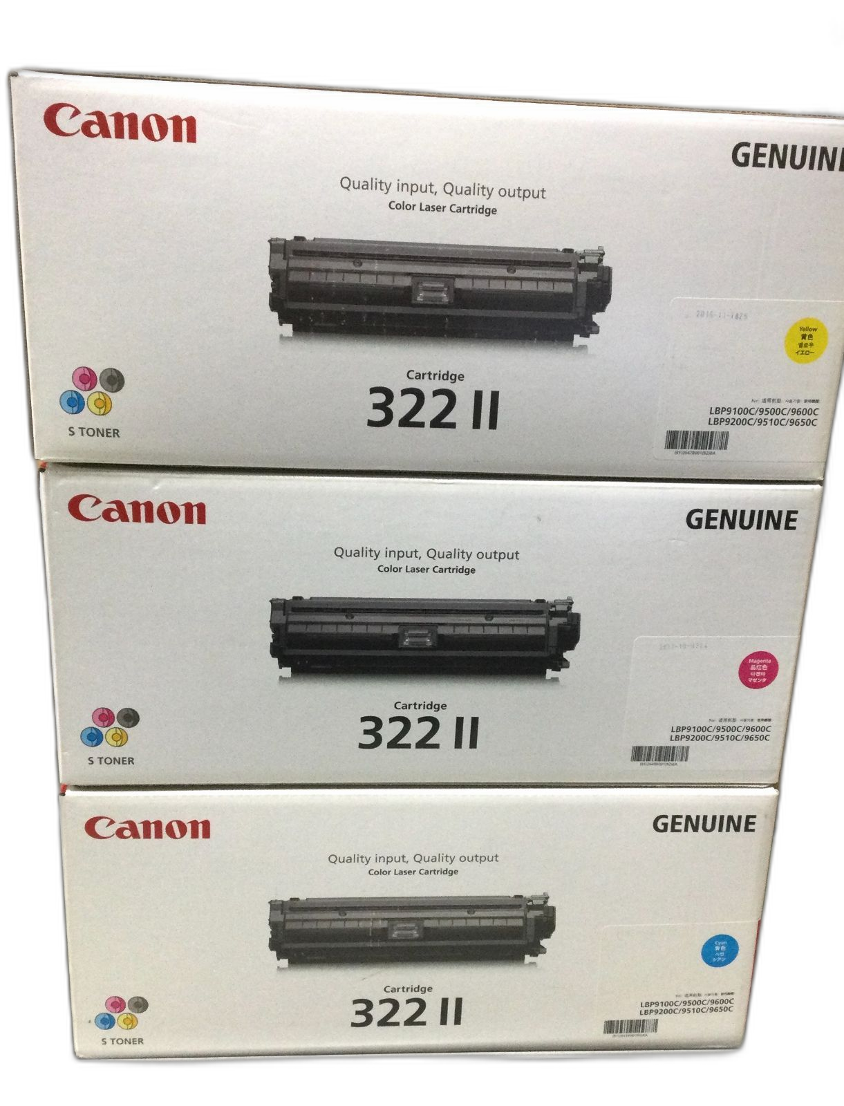 Canon Toner Cartridge 322 3 V431