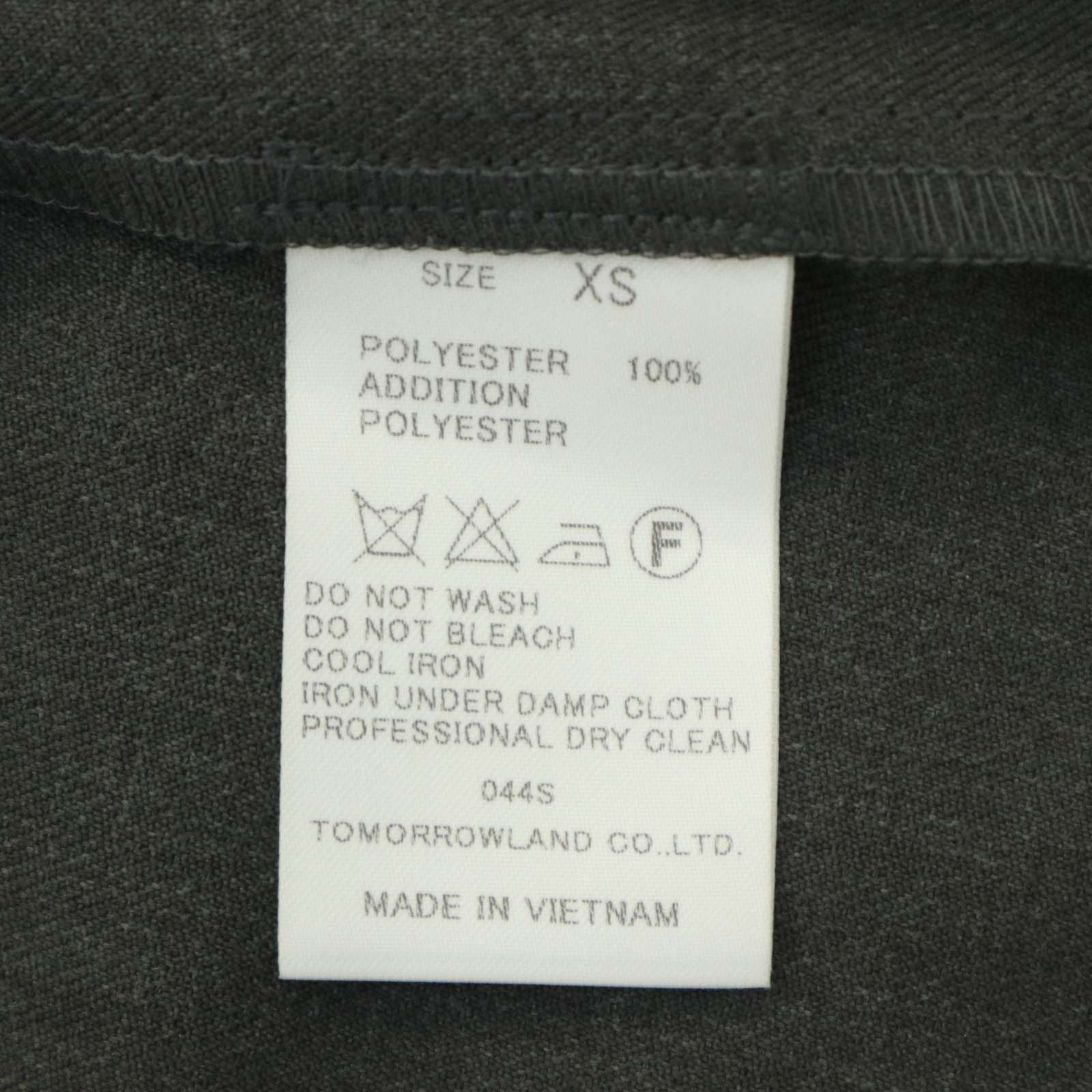 Blue Work Tailored Jacket Sz.Xs
