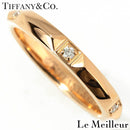Tiffany Ring Tiffany&Co. K18Pg 5 Ok
