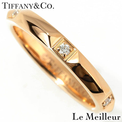 Tiffany Ring Tiffany&Co. K18Pg 5 Ok