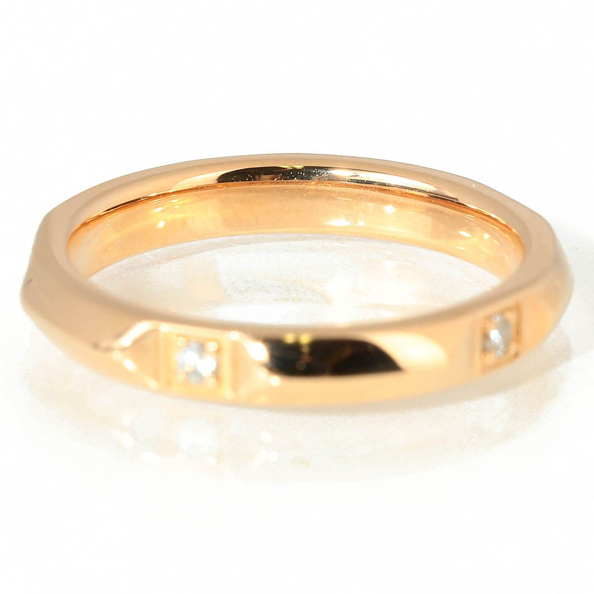 Tiffany Ring Tiffany&Co. K18Pg 5 Ok