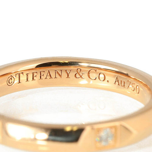 Tiffany Ring Tiffany&Co. K18Pg 5 Ok
