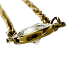Tiffany Necklace Tiffany&Co./ 0.2Ct) K18 18 1.6G Gd