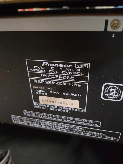 Pioneer Cd Md Cassette Deck Dvk-900 Dvd