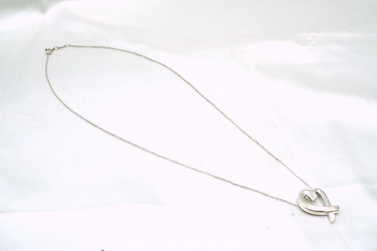 Tiffany Necklace 5.2G Sv925 Tiffany&Co. 7031J