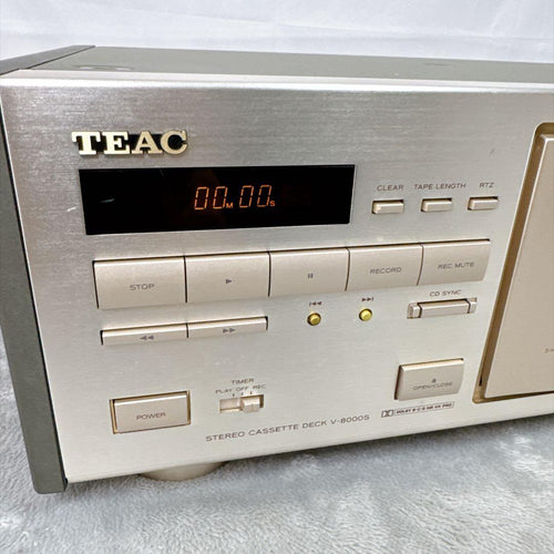 Teac Cd, Md Cassette Decks E24 V-8000S 3