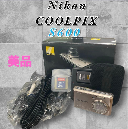 Nikon Compact Digital Camera Coolpix S600