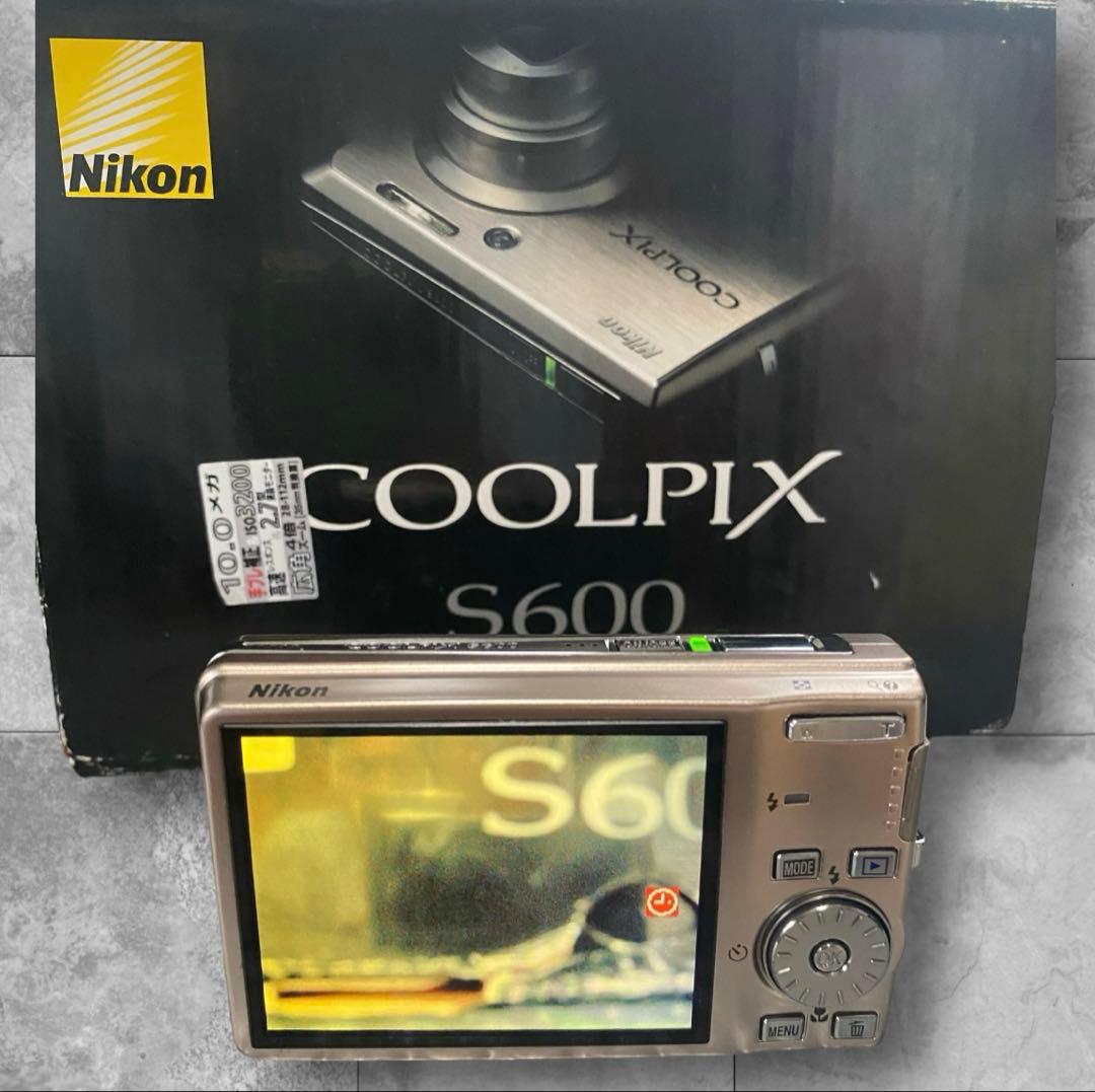 Nikon Compact Digital Camera Coolpix S600