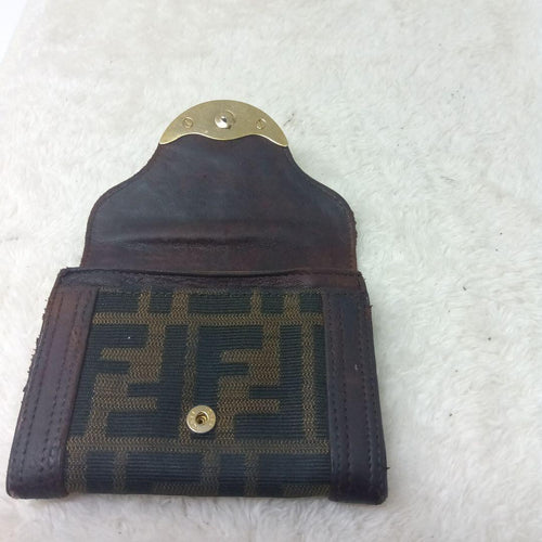 Fendi Bifold Wallets Zucca
