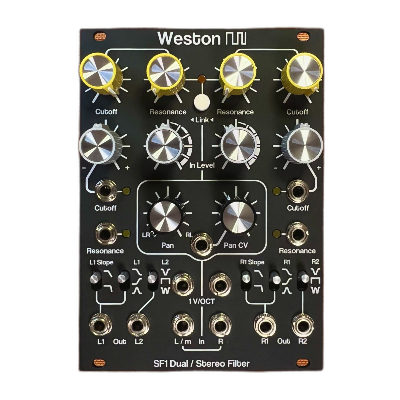 Modular Synthesizer Weston Precision Audio: Sf1 Dual Stereo Vcf