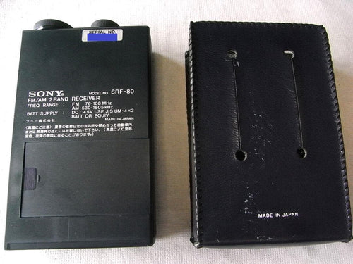Sony Cassette Players Srf-80