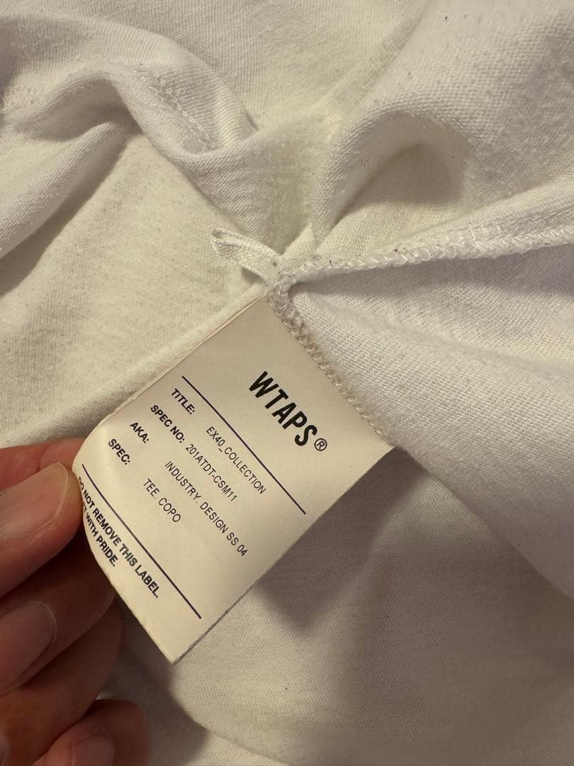 Wtaps T-Shirts 20Ss Industry.Design Ss 04/Tee