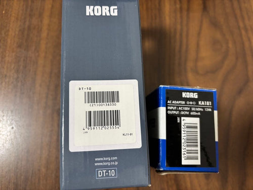 Korg Tuners Kong Dt-10 Ka181 Ac