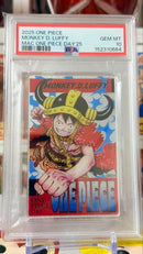 One Piece Card Game Psa10 D Mac Day'25
