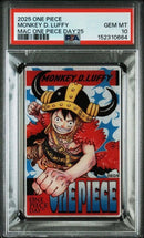 One Piece Card Game Psa10 D Mac Day'25