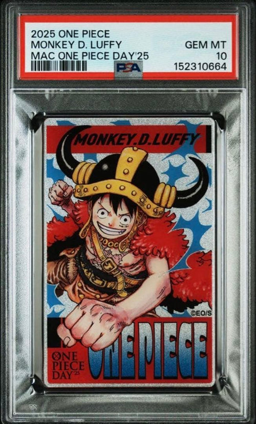 One Piece Card Game Psa10 D Mac Day'25