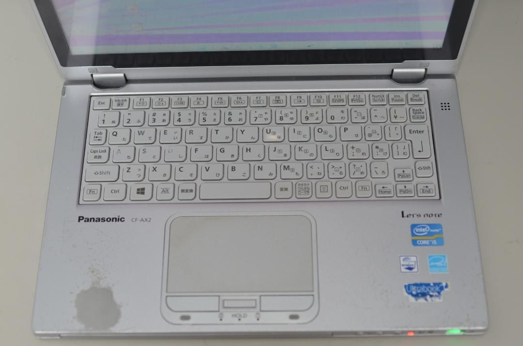 Windows Notebook Body Ssd128Gb Panasonic Ax2Segjr Core I5-3337U 4Gb 11.6