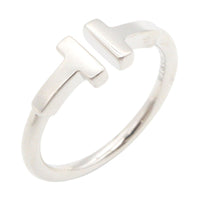 Tiffany Ring Co T 60148359 #9 K18Wg Used A