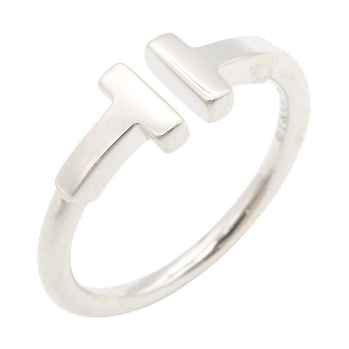 Tiffany Ring Co T 60148359 #9 K18Wg Used A